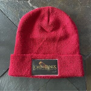 The Lord of the Rings: Return Of The King Lenticular Beanie Hat Burgundy 2003
